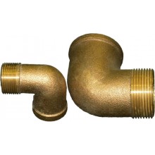 Bronze Female to Male 90 Degree Elbow 