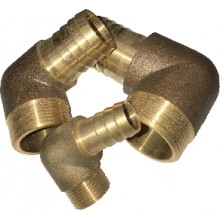 Bronze Hose 90 degree Elbow  