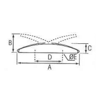 Goiot Aluminium Folding Cleat - Large