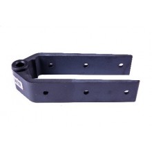 18.06B - 8mm Bottom 38mm Rudder Gudgeon 3-Hole Mounting with Carbon Bush