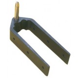 18.07 - 8mm Bottom 38mm Rudder Pintle 3-Hole Mounting