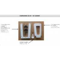 Watt & Sea - Hydro Generator -Basic Fixing Kit for Transom