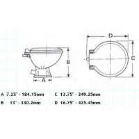 Popular Toilet with Manual Hand Pump