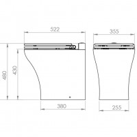 Sanimarin Exclusive Medium Toilet - Premium