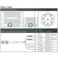 Video / NMEA0183 Comms Cable