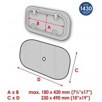 Mosquito net for portlights – small #1430