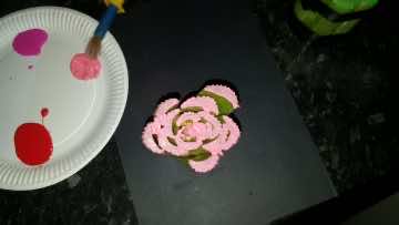 Mothers Day Craft Celery Roses