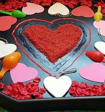 Valentine's tray