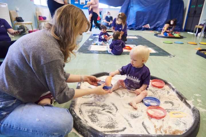 Face of Little Learners - Messy Play