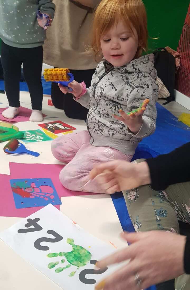 A Christmas themed class at Little Learners UK