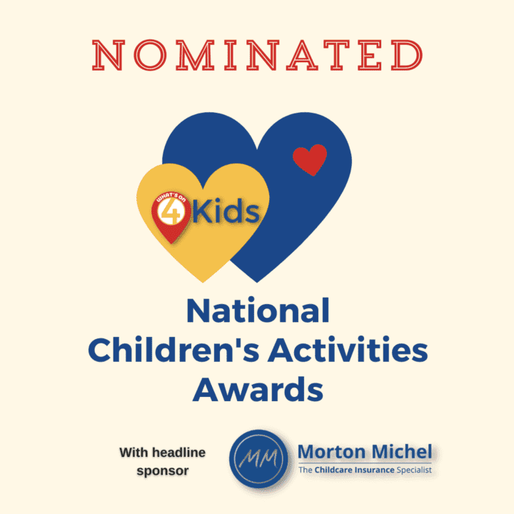 Vote for Little Learners UK in the What's on 4 Kid's Awards 2024!