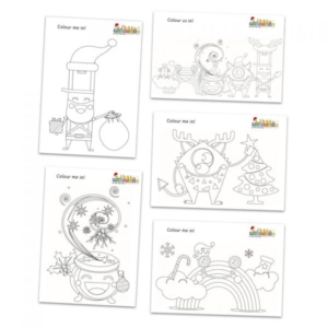 Christmas Colouring Sheets | The Mark Makers