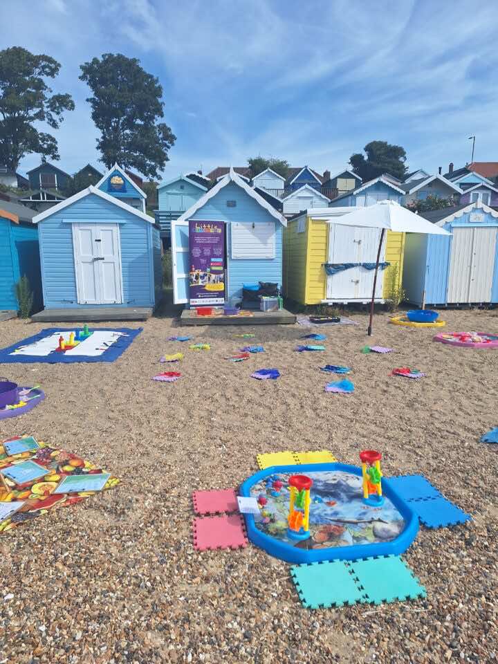 Little Learners South Colchester Beach Huts by the sea