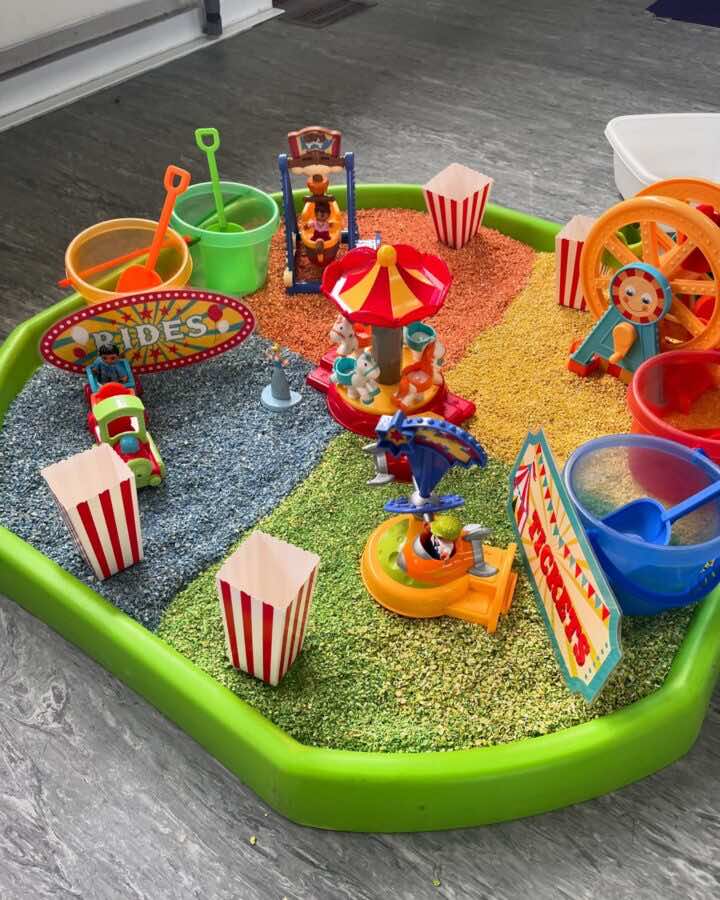 Fairground Messy Play Inspiration